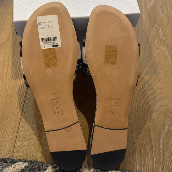 Christian Dior Floral Slide Sandals - Picture 8 of 11